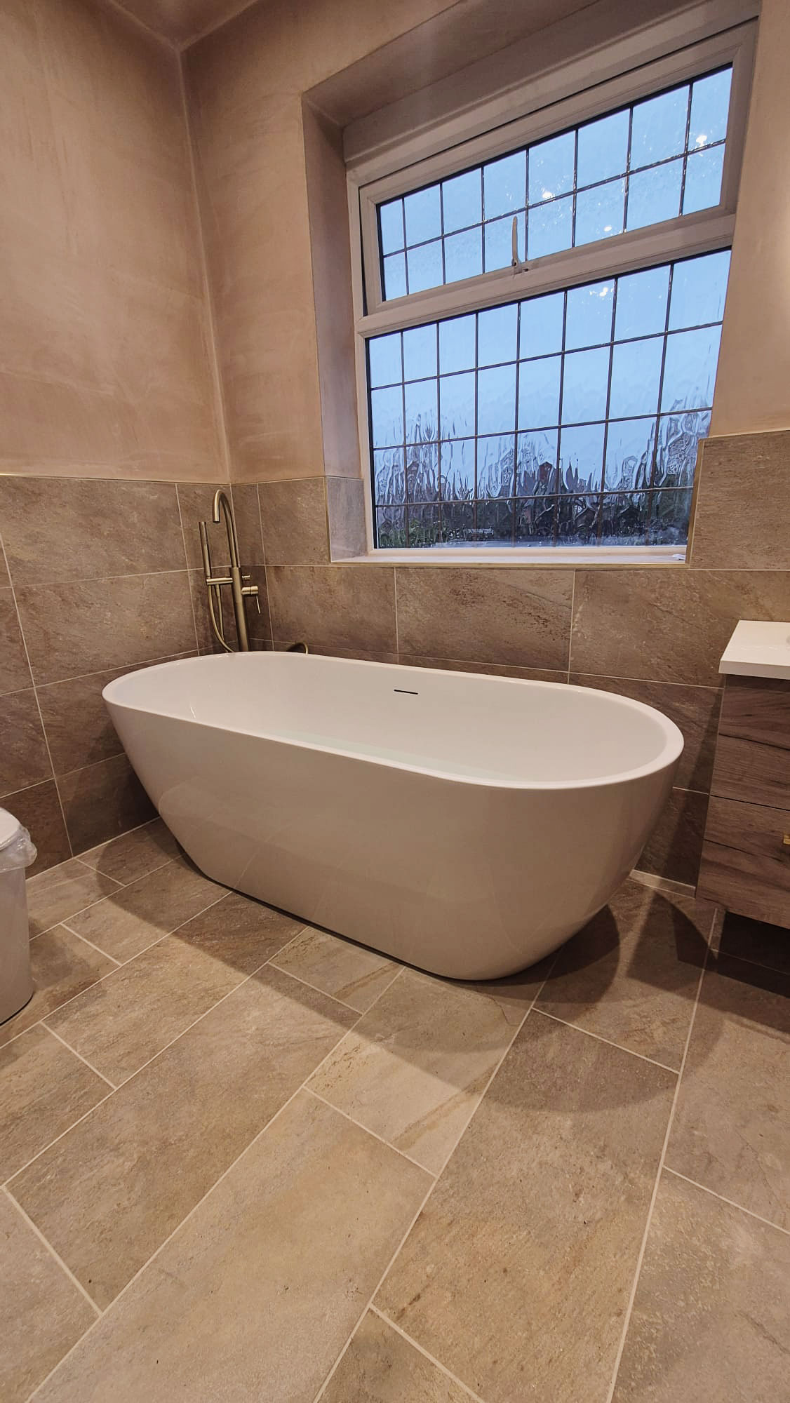 Freestanding bath bathroom design