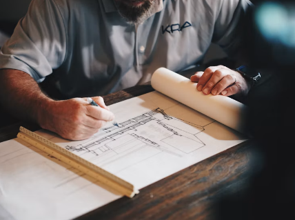 Measuring and planning a home interior project